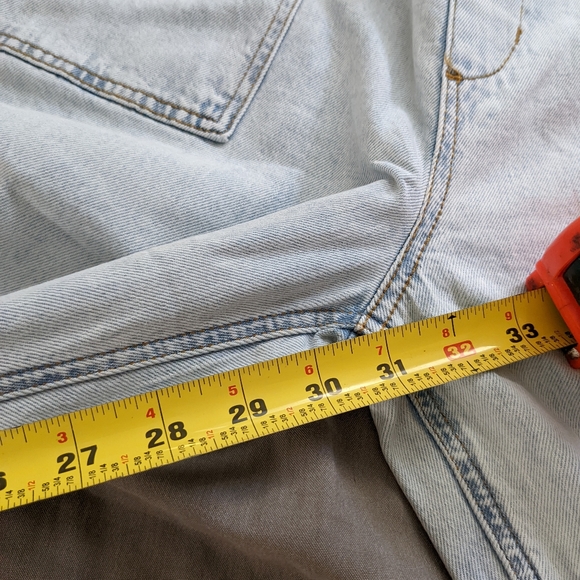 WeWoreWhat Slit Overalls Jumpsuit Jean Demim - Picture 9 of 9